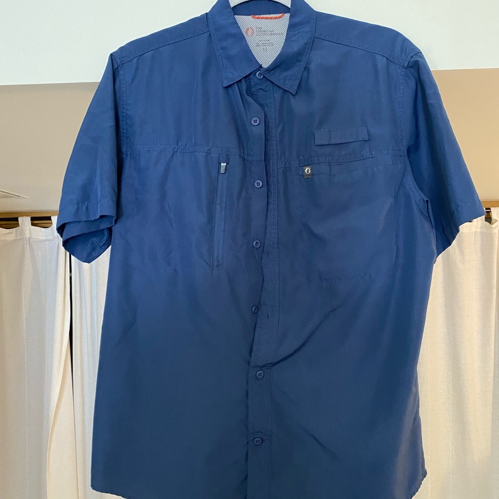 Blue Fishing shirt